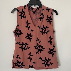 Ann Taylor Blouse with Butterfly’s
